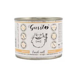 Gussto Cat Fresh Calf (Cielęcina) - 6 x 200g
