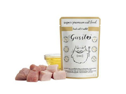 Gussto Cat Fresh Calf with Rabbit (Świeża cielęcina + Królik) - 8 x 85g