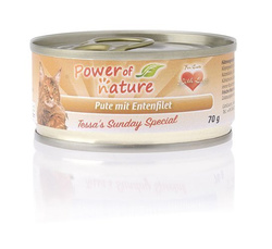 Power of Nature Tessas Sunday Special Pute & Entenfilet (Indyk + Kaczka) - 6 x 70g