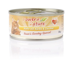 Power of Nature Tessas Sunday Special Huhn & Kurbis & Zucchini (Kurczak + Dynia + Cukinia) - 6 x 70g