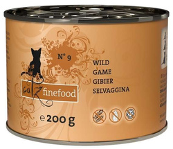 Catz Finefood Classic N.9 - Mokra karma dla kota (Dziczyzna) 200g