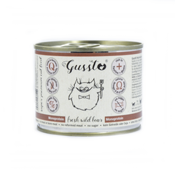 Gussto Cat Fresh Wild Boar (Dzik) - 6 x 200g
