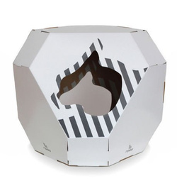 MIA dwustronny domek dla kota