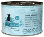 Catz Finefood Classic N.13 - Mokra karma dla kota (Śledź + Krewetki) 200g