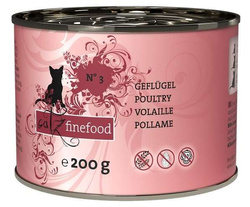 Catz Finefood Classic N.3 - Mokra karma dla kota (Drób) 200g