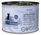 Catz Finefood Classic N.17 - Mokra karma dla kota (Drób + Krewetki) 200g