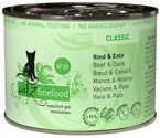 Catz Finefood Classic N.23 - Mokra karma dla kota (Wołowina + Kaczka) 200g