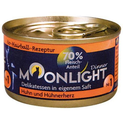 Moonlight Dinner Nr 1 (Kurczak + serca kurze w sosie własnym) 8 x 80g