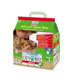 JRS Cat's Best Eco Plus 20L - Żwirek drewniany zbrylający