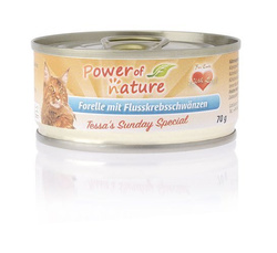 Power of Nature Tessas Sunday Special Forelle u. Flusskrebs (Pstrąg + Rak) - 6 x 70g