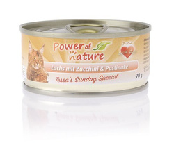 Power of Nature Tessas Sunday Special Lachs & Zucchini & Pastinake (Łosoś + Cukinia + Pasternak) - 6 x 70g
