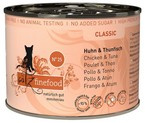 Catz Finefood Classic N.25 - Mokra karma dla kota (Kurczak + Tuńczyk) 200g