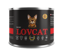 LOVCAT Pure Beef (Wołowina) 200g