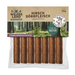 Wildes Land - Przekąska - Paluszki z mięsa jelenia (7 szt.) 170g