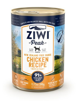 ZiwiPeak Dog Free-Range Chicken (Kurczak z wolnego wybiegu) 390g